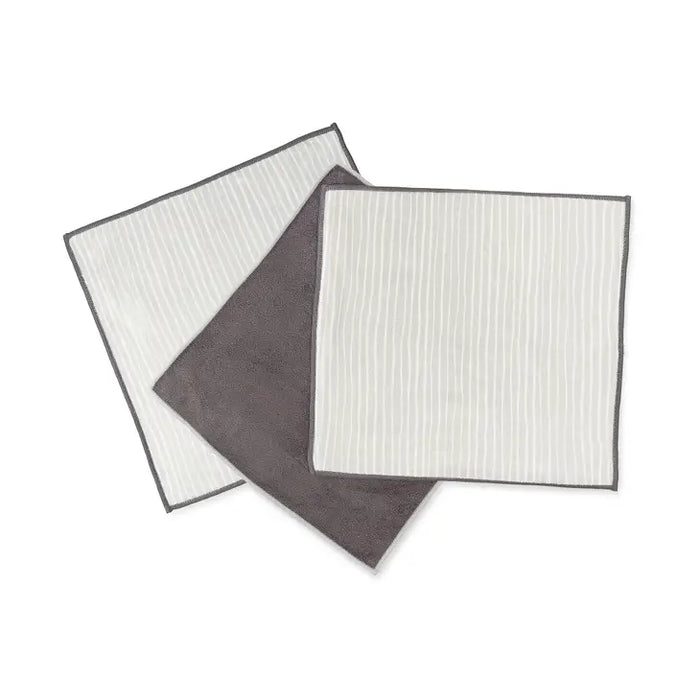 Recycled All-Purpose Microfiber Cloths (set of 3)