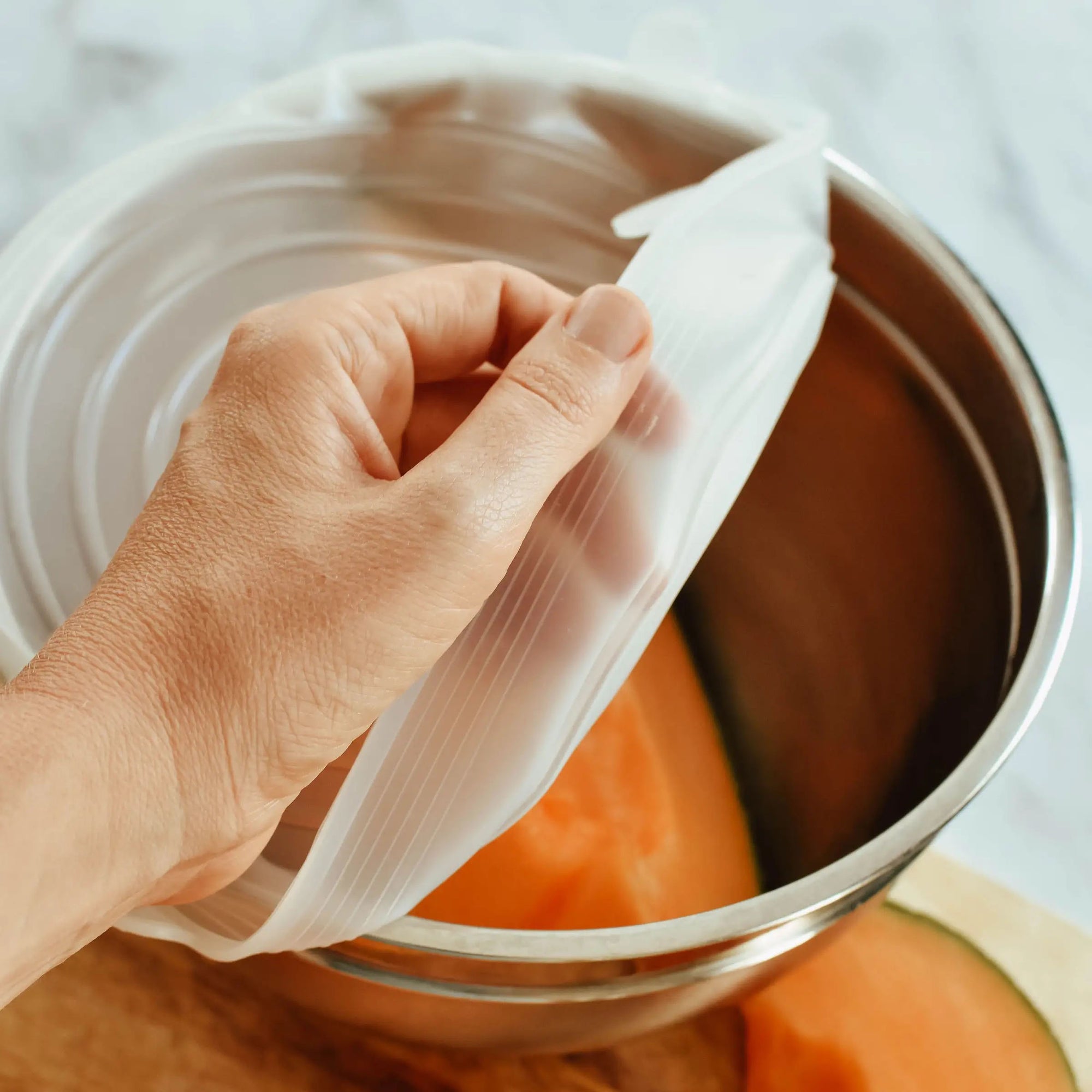 transparent reusable silicone wraps 