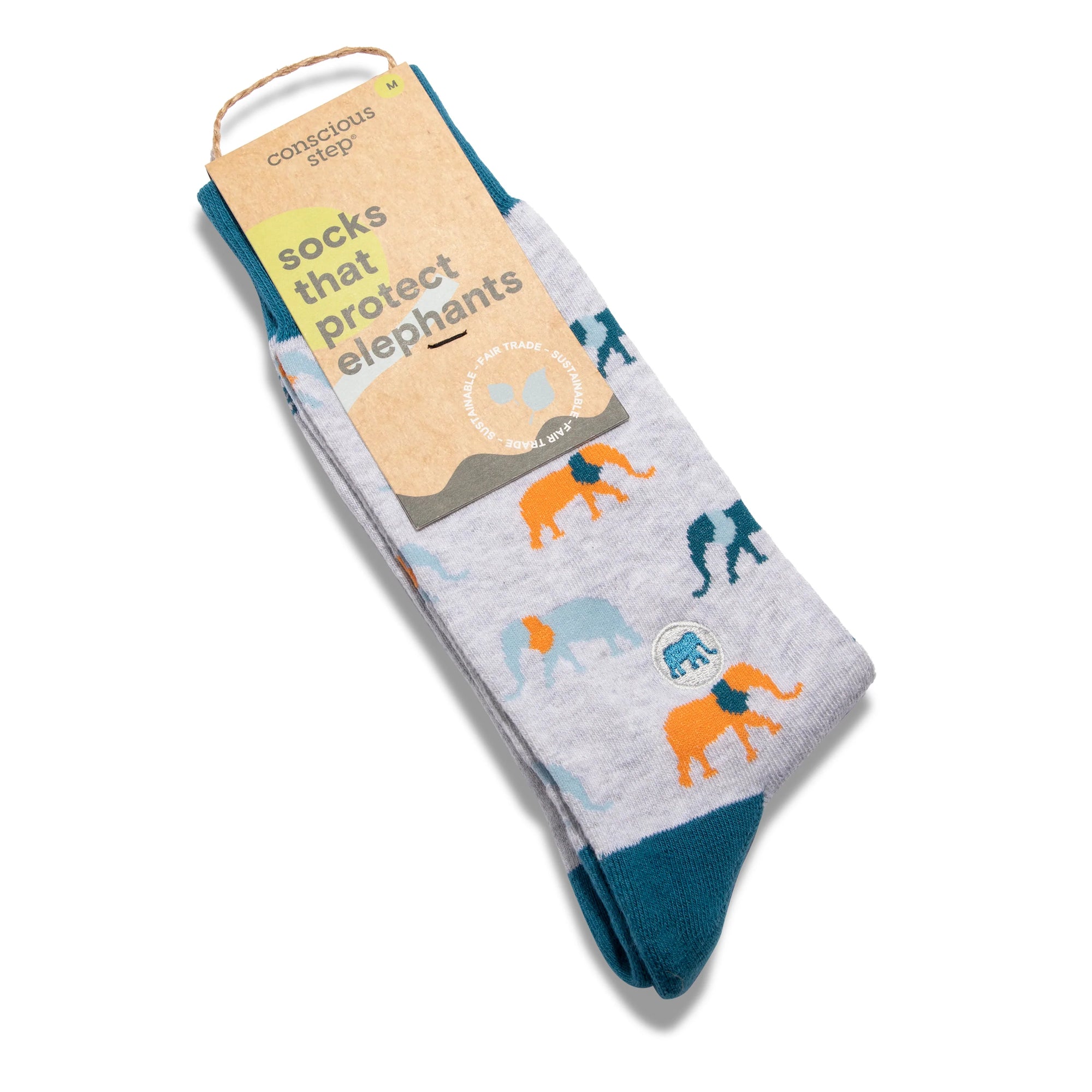 Socks that Protect Elephants - Certified Organic