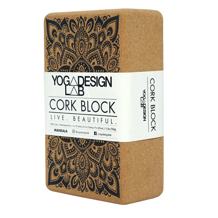 Yoga Design Lab Cork Yoga Block